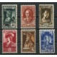 ALEMANIA OCUPACION EN BELGICA 1943 MICHEL IX/XIV LEGION CONTRA EL BOLCHEVISMO SERIE COMPLETA NUEVA MINT MUY RARA 200 EUROS
